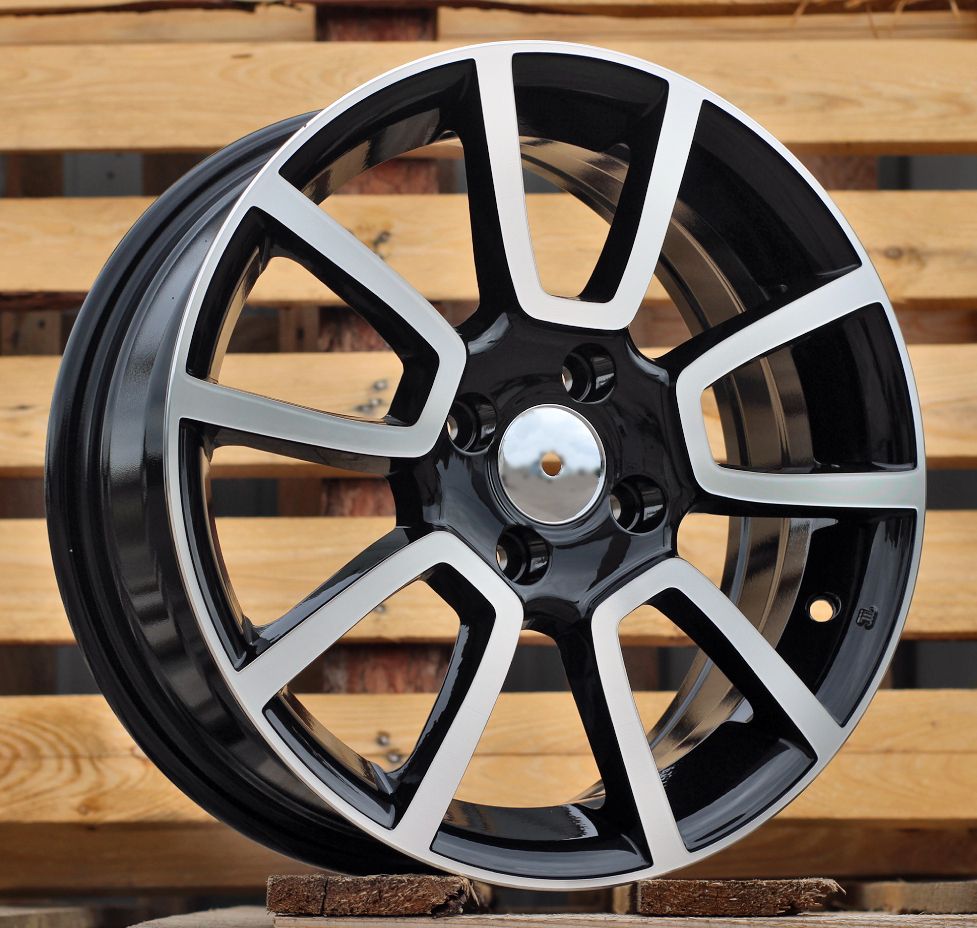  R15x6 4X98 ET 35 58.1 BK746 Black Polished (MB) For FIAT (R) 6x15 ET35 4x98