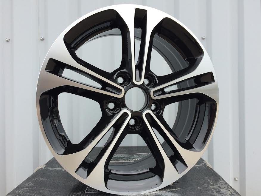  R16x6.5 5X114.3 ET 46 67.1 BK766 Black Polished (MB) For HYUND (R) 6.5x16 ET46 5x114.3