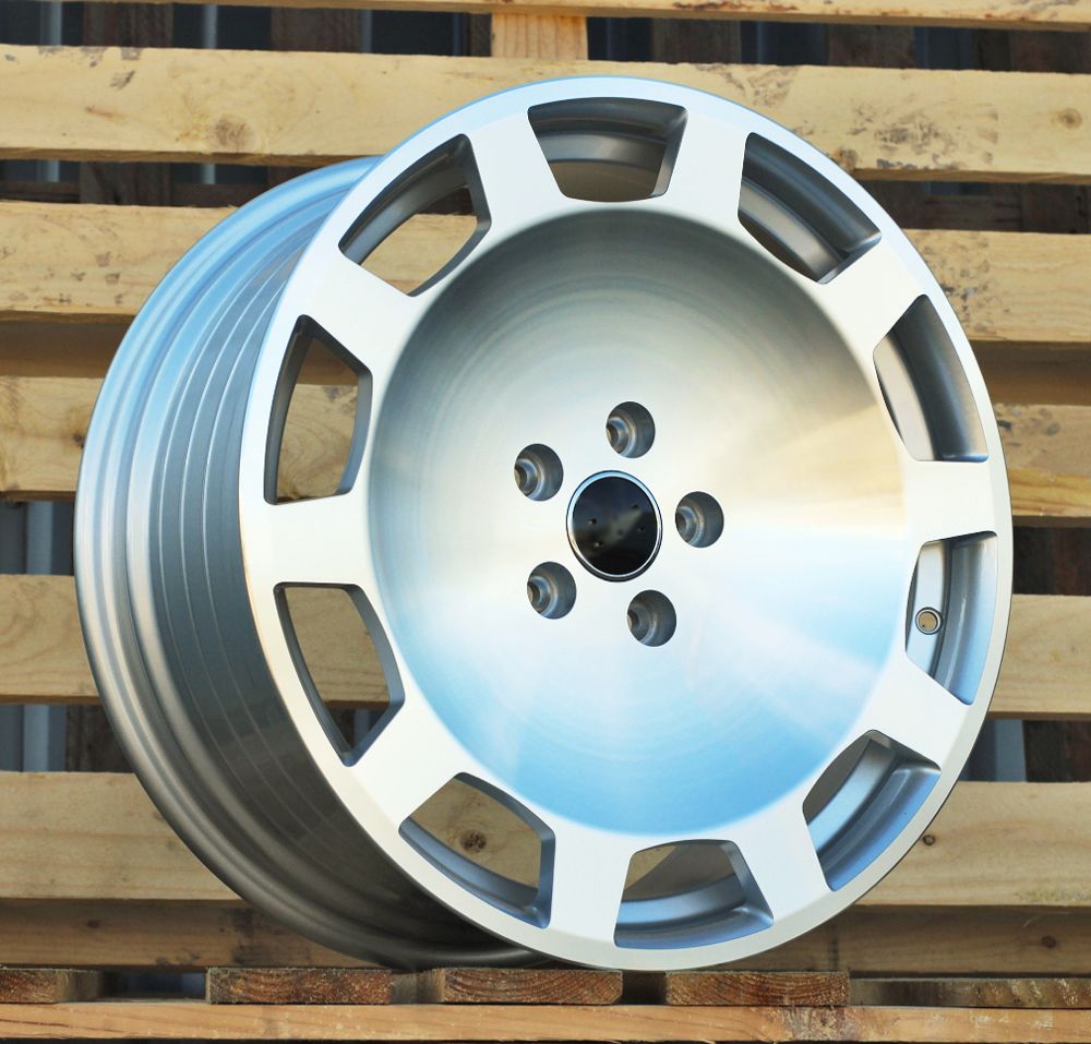  R18x8 5X112 ET 40 57.1 IN3613F Machined Silver (MS) For AUD (M) (HYBRID FORGED) 8x18 ET40 5x112