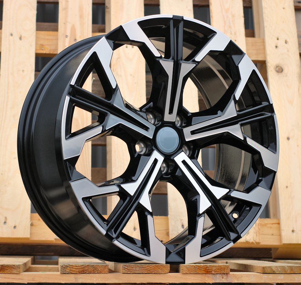  R19x8.5 5X112 ET 40 66.6 H3457F Black Polished (MB) For BMW (M) (HYBRID FORGED Rear+Front) 8.5x19 ET40 5x112