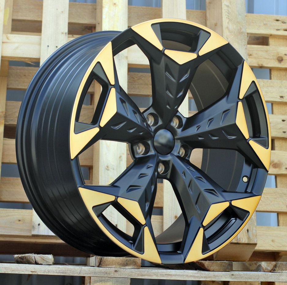  R18x8 5X112 ET 38 57.1 YF5717 Black Polished Half Matt Cooper (MBHMC) For CUPRA (P1) (HYBRID FORGED) 8x18 ET38 5x112