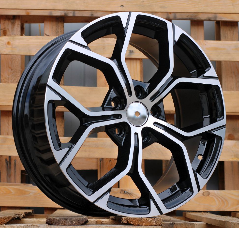  R18x7.5 5X112 ET 51 66.6 A056 Black Polished (MB) For BMW (K8) (X1/X2) 7.5x18 ET51 5x112
