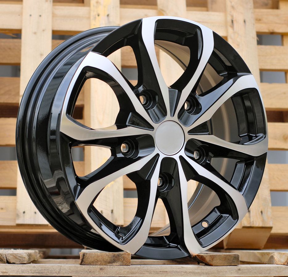 R16x6.5 5X160 ET 56 65.1 FBX079 Black Polished (MB) For FORD (Z3) (HYBRID FORGED) 6.5x16 ET56 5x160