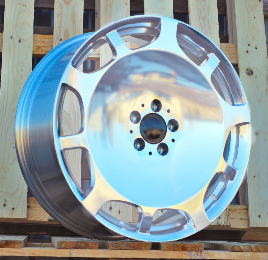  R20x8.5 5X112 ET 36 66.6 FBX007 Full Polished (FPL) For MER (Z5+K7) (HYBRID FORGED Rear+Front) 8.5x20 ET36 5x112