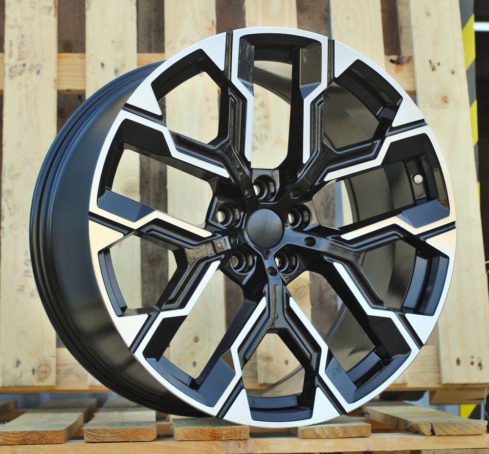 R20x9 5X112 ET 24 66.6 3S1318 Black Polished (MB) For BMW (M) (NEW X3 IV (G45/G48) HYBRID FORGED Rear+Front) 9x20 ET24 5x112