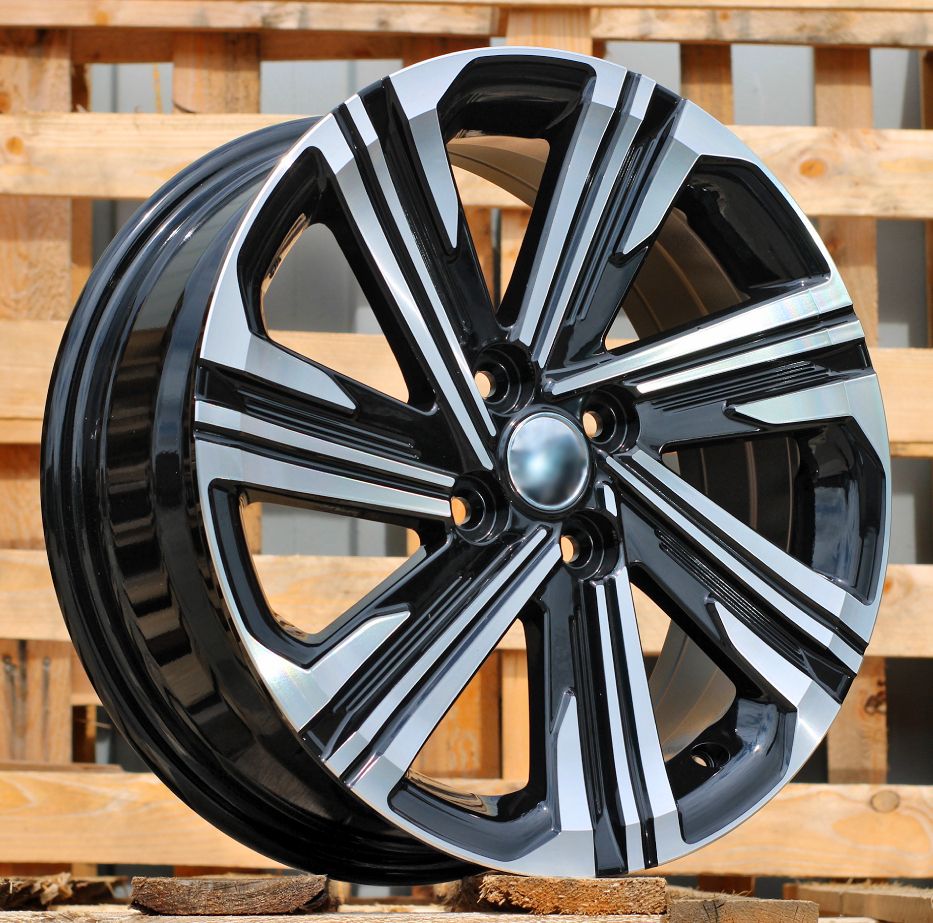  R16x6 4X100 ET 45 54.1 D1822 Black Polished (MB) For TOYOT (Z2) 6x16 ET45 4x100
