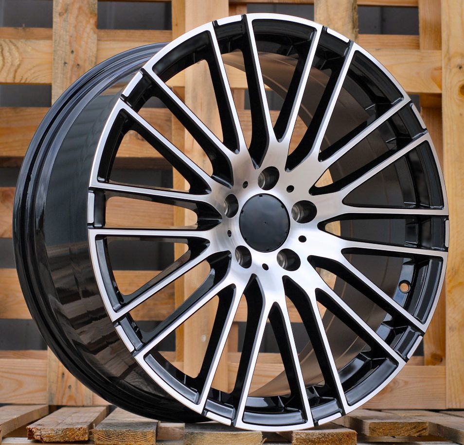 ALU PLATIŠČA R19x8.5 5X112 ET 40 66.6 I0341 Black Polished (MB) MER (P1) (New Model) 8.5x19 ET40 5x112