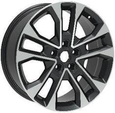 R20x8.5 5X127 ET 50 71.5 A5914 Black Polished (MB) For JEEP (P) 8.5x20 ET50 5x127