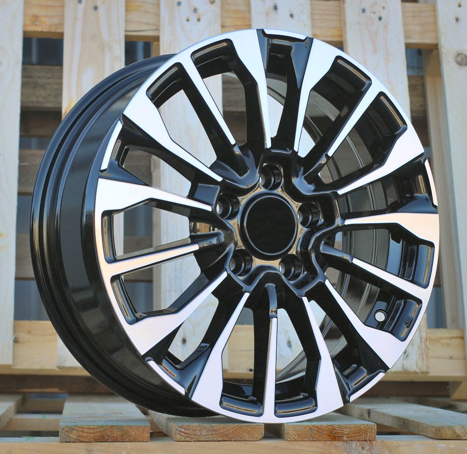 R16x6.5 5X110 ET 40 65.1 B1370 Black Polished (MB) For FIAT (Z7) 6.5x16 ET40 5x110