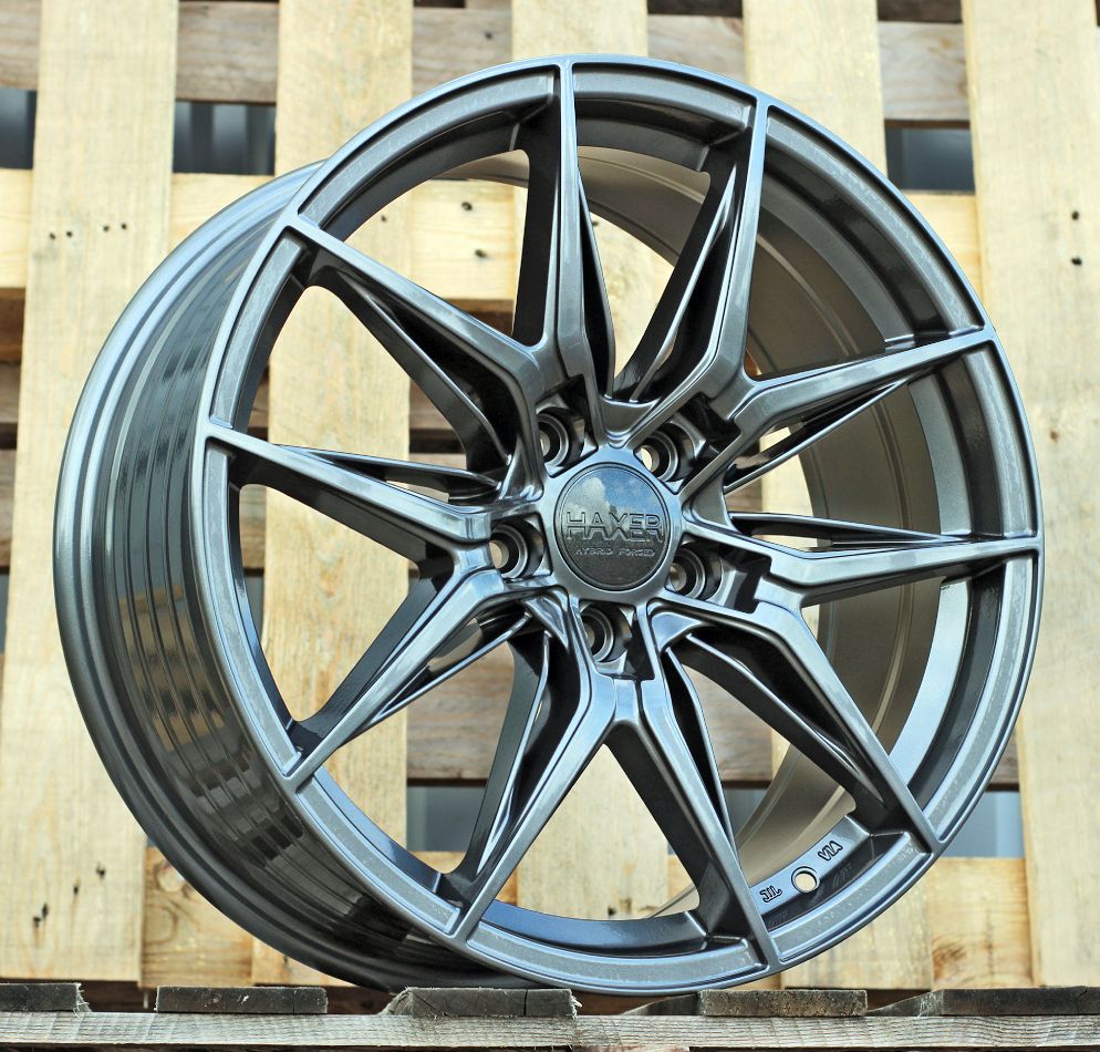 ALU PLATIŠČA R18x8 5X112 ET 40 66.5 HX036 (IN3614F) Grey (GR) For HAXER (Z5) (HYBRID FORGED) 8x18 ET40 5x112