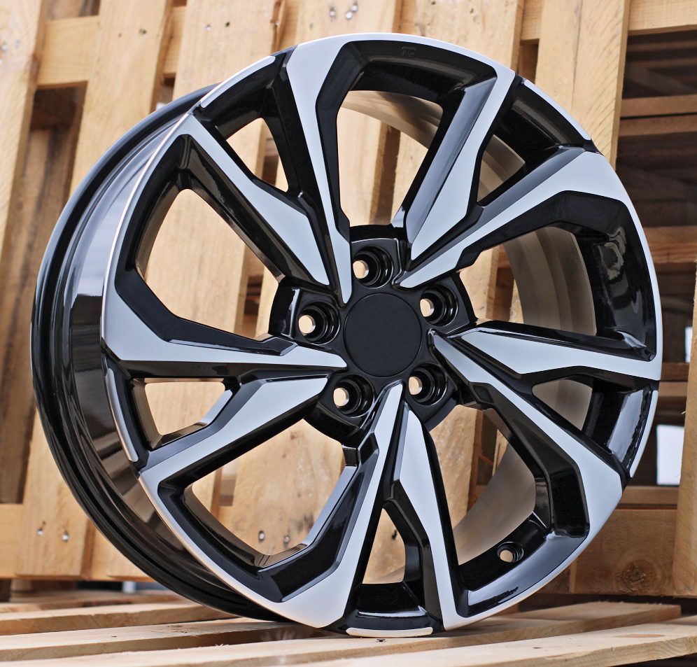  R17x7 5X114.3 ET 45 64.1 A5563 Black Polished (MB) For HOND (P) 7x17 ET45 5x114.3