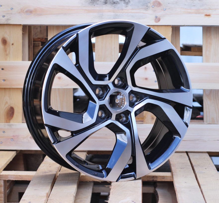  R17x7.5 5X114.3 ET 40 66.1 D5229 (7522912) Black Polished (MB) For RENAU (P) 7.5x17 ET40 5x114.3