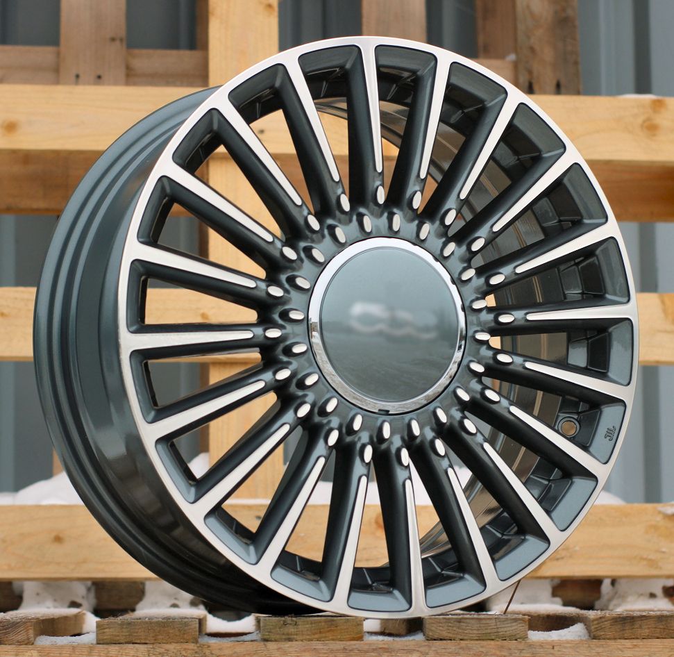  R16x6.5 4X98 ET 35 58.1 Y1210 Grey Polished (MG) For FIAT (P) (NEW Model 500) 6.5x16 ET35 4x98