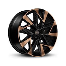  R19x8 5X112 ET 40 57.1 YF0443 Black Polished Half Matt (MBHM) For CUPRA (P1) (HYBRID FORGED) 8x19 ET40 5x112