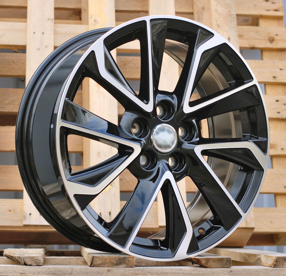  R15x6.5 5X114.3 ET 40 60.1 B5463 Black Polished (MB) For TOYOT (L4) 6.5x15 ET40 5x114.3