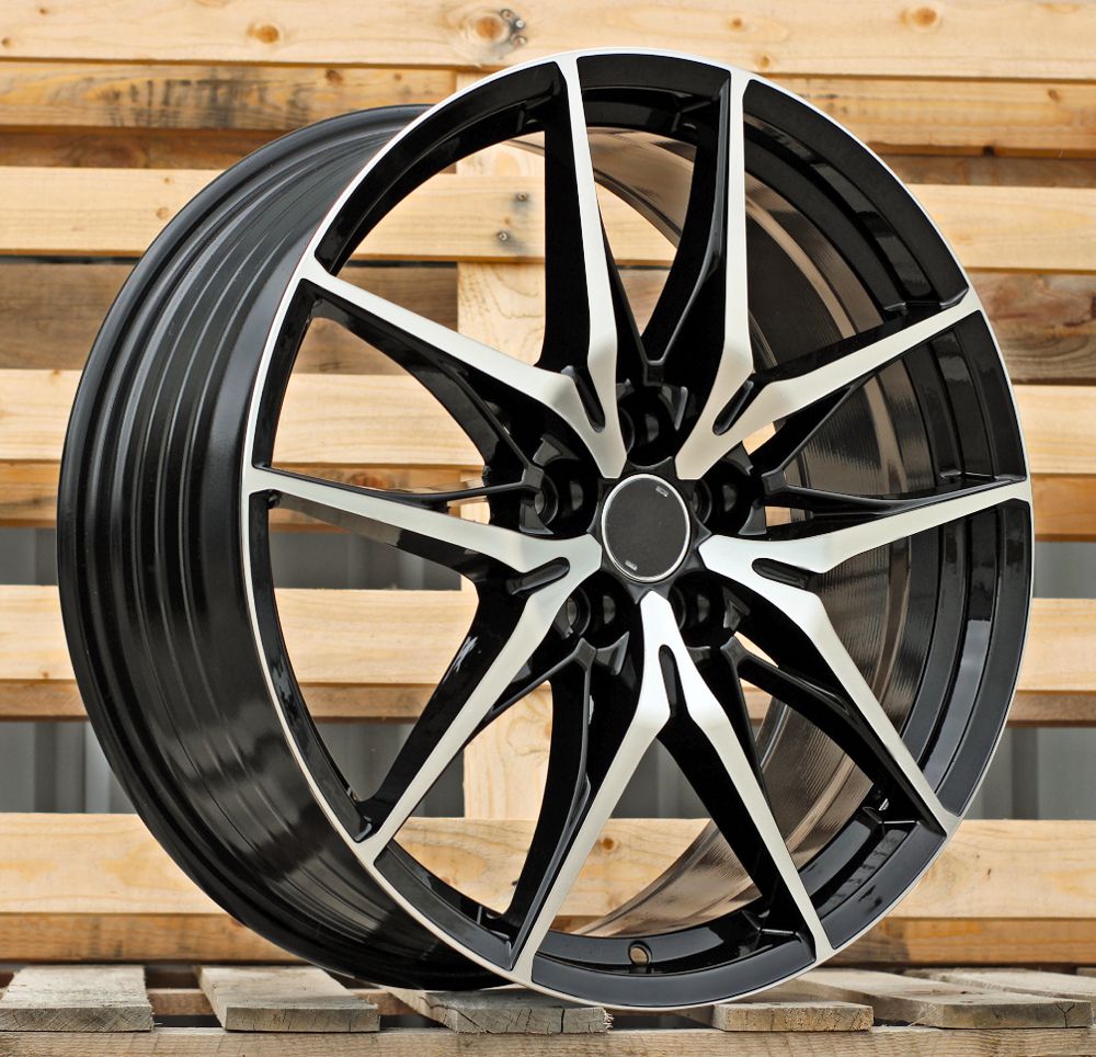 ALU PLATIŠČA R18x7 5X114.3 ET 35 60.1 3S1405 Black Polished (MB) For TOYOT (K4) (HYBRID FORGED) 7x18 ET35 5x114.3