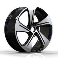  R19x8 5X112 ET 49 57.1 YS1270 Black Polished (MB) For AUD (P) (HYBRID FORGED New Model) 8x19 ET49 5x112