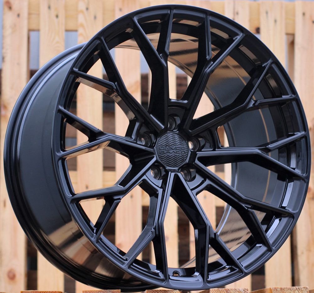  R20x10.5 5X120 ET 40 72.6 HX039 Black (BL) For HAXER (K2) (Rear+Front) 10.5x20 ET40 5x120