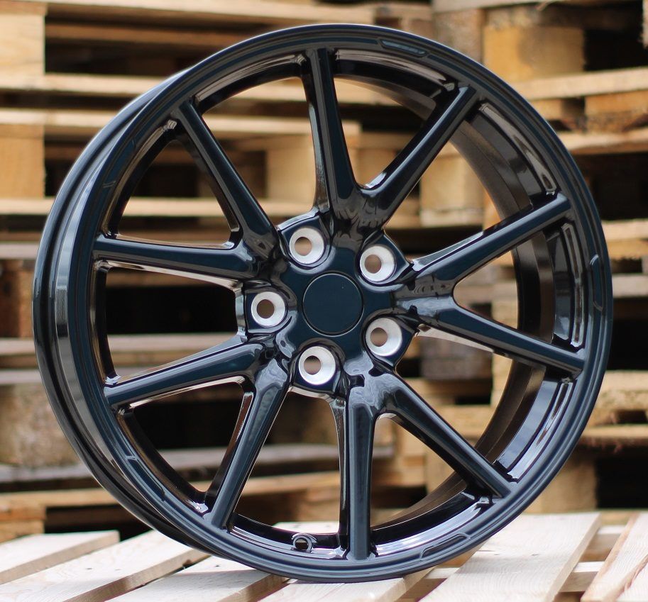  R18x8.5 5X114.3 ET 40 64.1 B1503 Black Half Matt (BLHM) For TESLA (Z1) (Model 3) 8.5x18 ET40 5x114.3