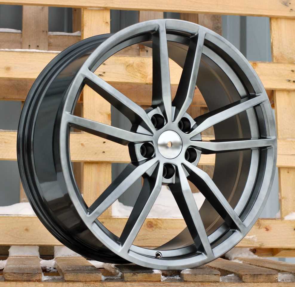 R18x8 5X112 ET 45 57.1 BK864 Hyper Black (HB) For VW (P+K2+K4) 8x18 ET45 5x112