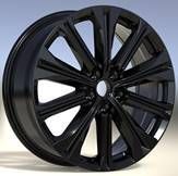  R19x7.5 5X114.3 ET 45 67.1 F3048 Black Half Matt (BLHM) For MAZDA (Z2) (HYBRID FORGED) 7.5x19 ET45 5x114.3