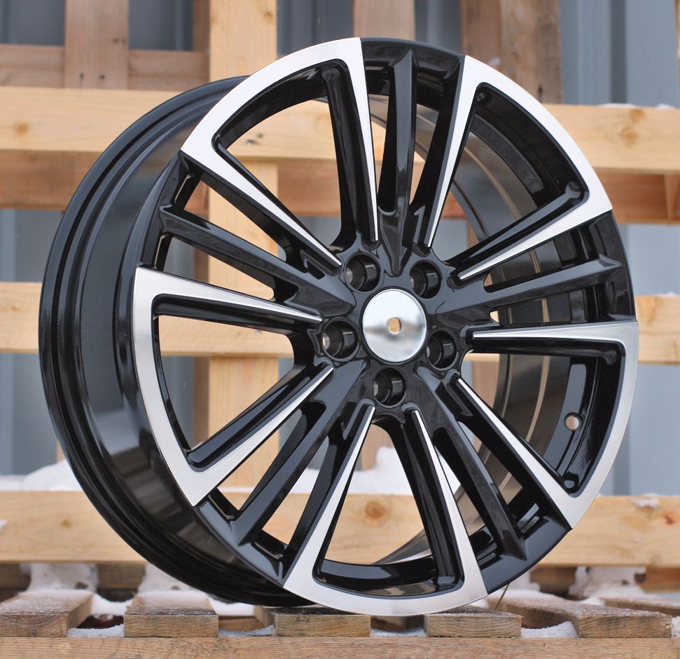 R17x7 5X100 ET 47 57.1 Y1257 Black Polished (MB) For SEAT (Z7) 7x17 ET47 5x100