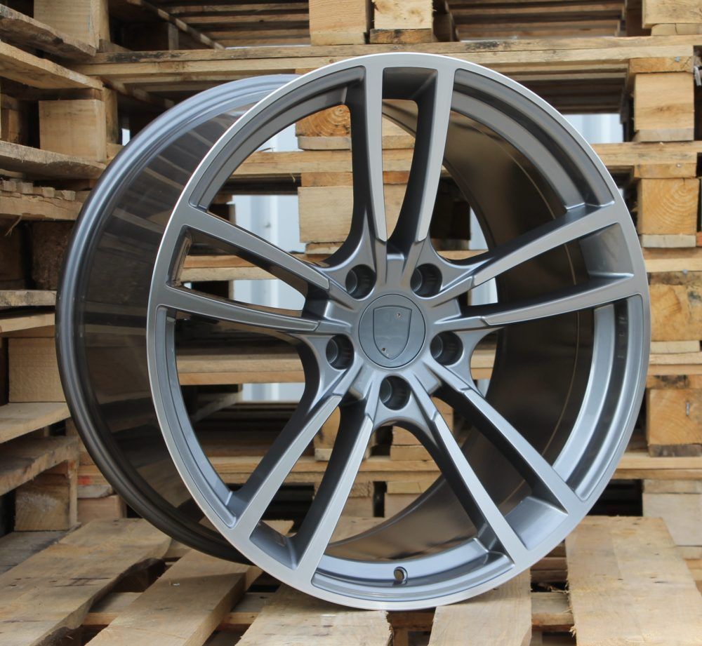  R21x9.5 5X130 ET 50 71.6 B1378 Grey Polished (MG) PORCH (K3) (Front+Rear) 9.5x21 ET50 5x130