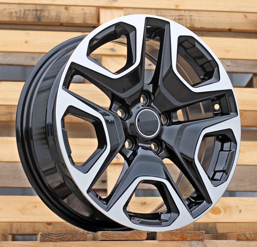  R17x7 5X114.3 ET 35 60.1 A5567 (BYD1879) Black Polished (MB) For TOYOT (Z2) (RAV 4) 7x17 ET35 5x114.3