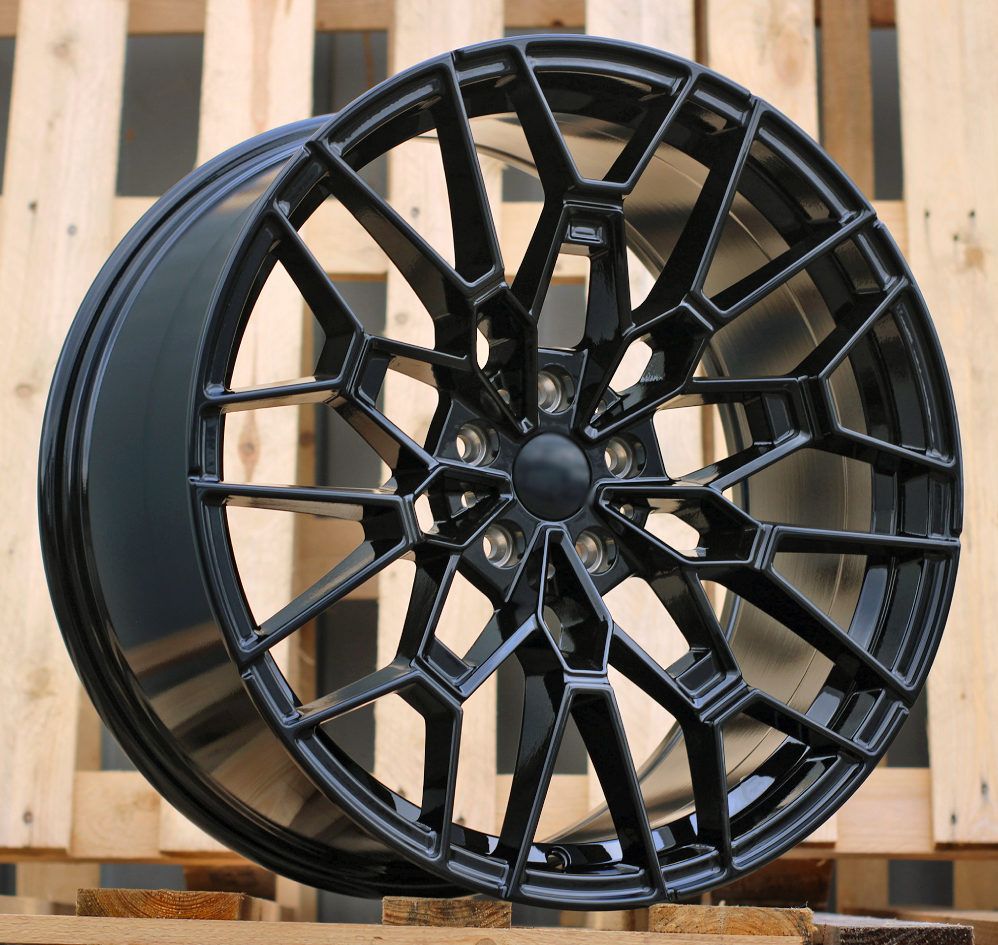 R20x8.5 5X112 ET 26 66.6 I0384 Black (BL) For BMW (K3+Z5) (Rear+Front) 8.5x20 ET26 5x112
