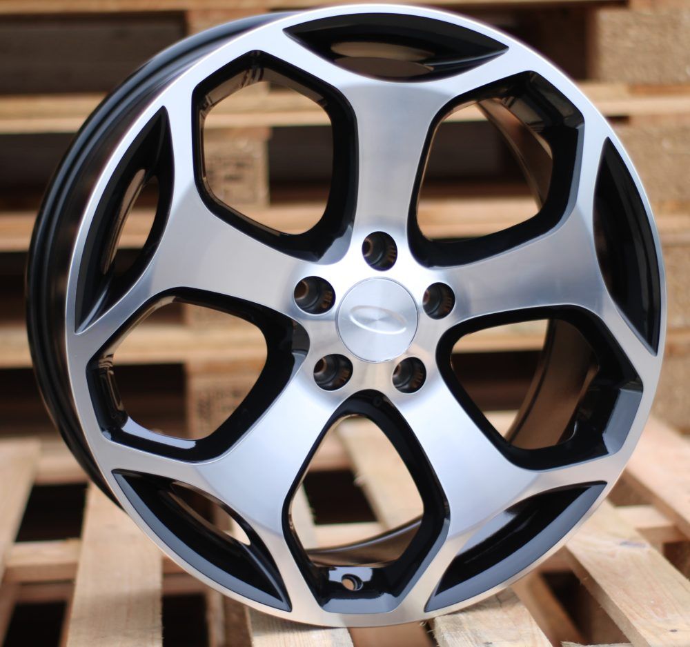  R16x6.5 5X108 ET 50 63.4 BK871 Black Polished (MB) For FORD (R+K4) 6.5x16 ET50 5x108