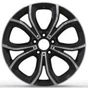  R18x8 5X112 ET 43 66.6 FBX271 Grey Polished (MG) For MER (Z5) (HYBRID FORGED) 8x18 ET43 5x112