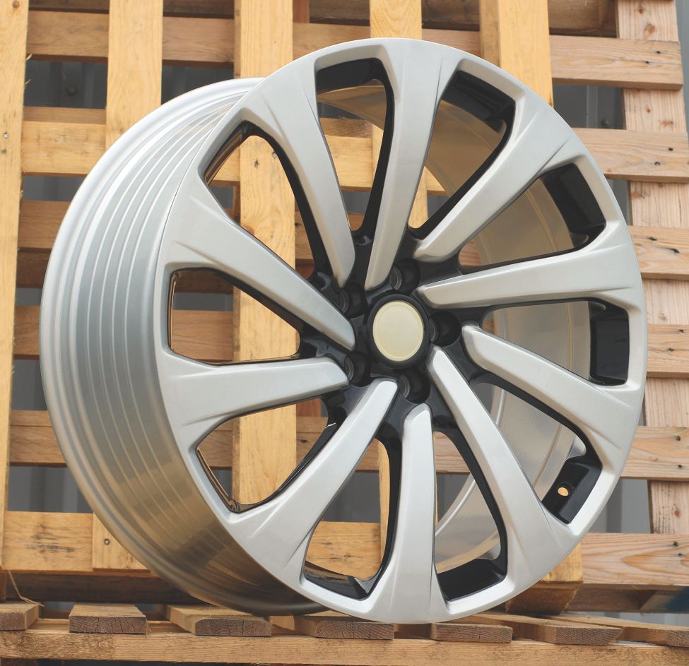  R22x9.5 5X120 ET 42.5 72.6 FBX191 Silver+Black (SIBL) For LAND (Z6) (HYBRID FORGED) 9.5x22 ET42.5 5x120