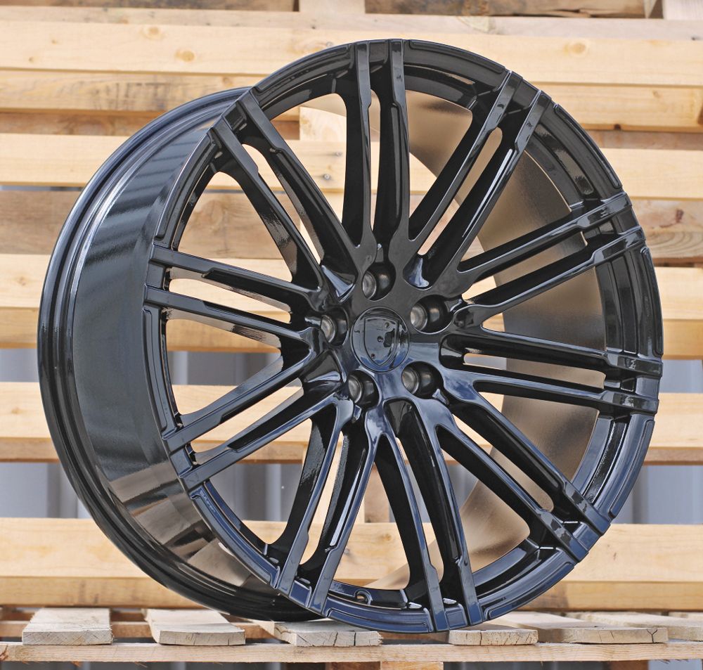 R21x9 5X112 ET 26 66.6 B1026 (D1041) Full Black (FB) For BMW (K7) (Rear+Front) 9x21 ET26 5x112