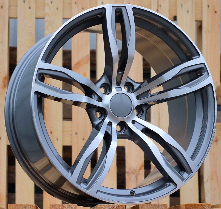  R19x8.5 5X120 ET 33 72.6 E492 (IN5056) Grey Polished (MG) BMW (P2) (FRONT+REAR) 8.5x19 ET33 5x120