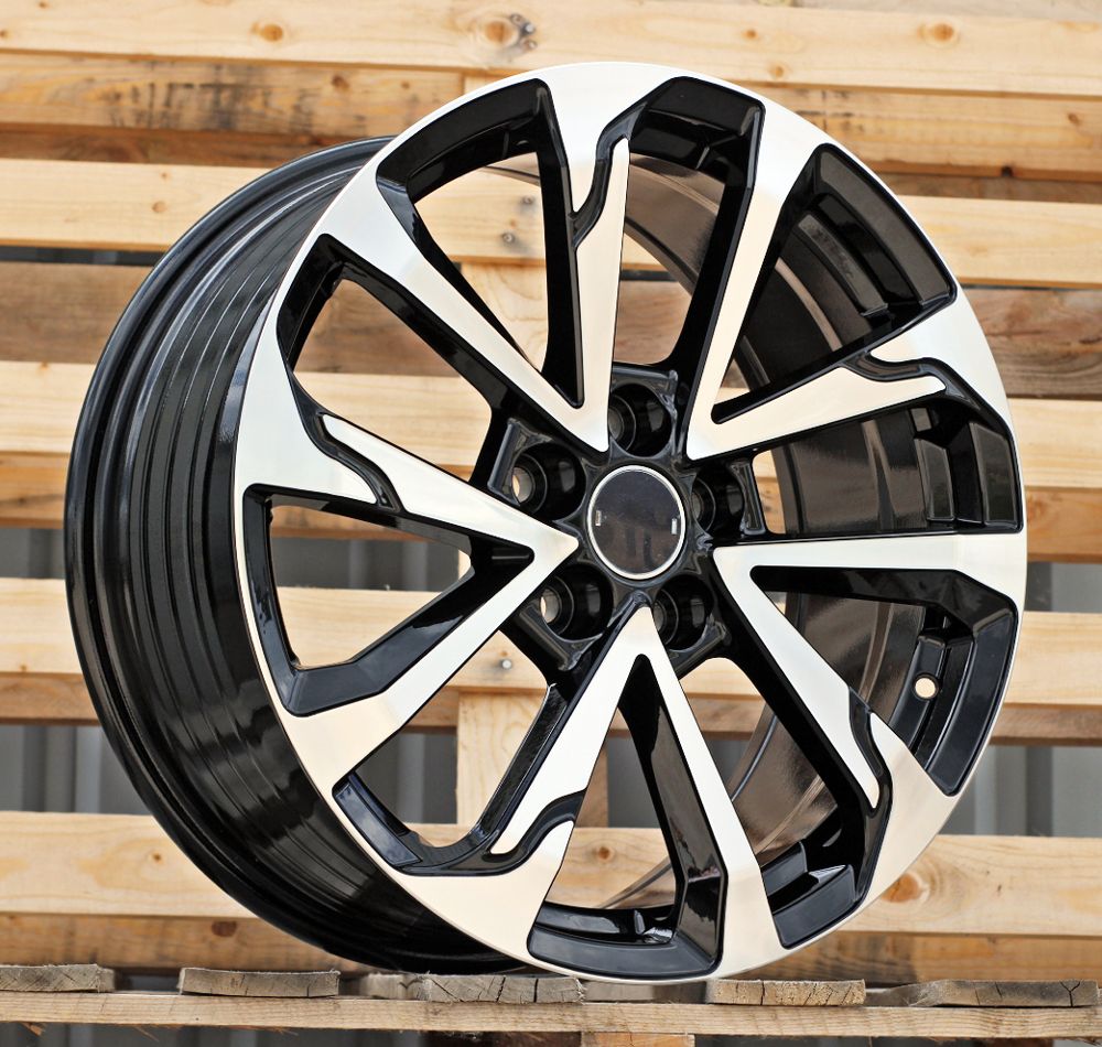  R18x8 5X114.3 ET 40 60.1 FBX416 Black Polished (MB) For TOYOT (P2) (HYBRID FORGED Corolla Cross) 8x18 ET40 5x114.3