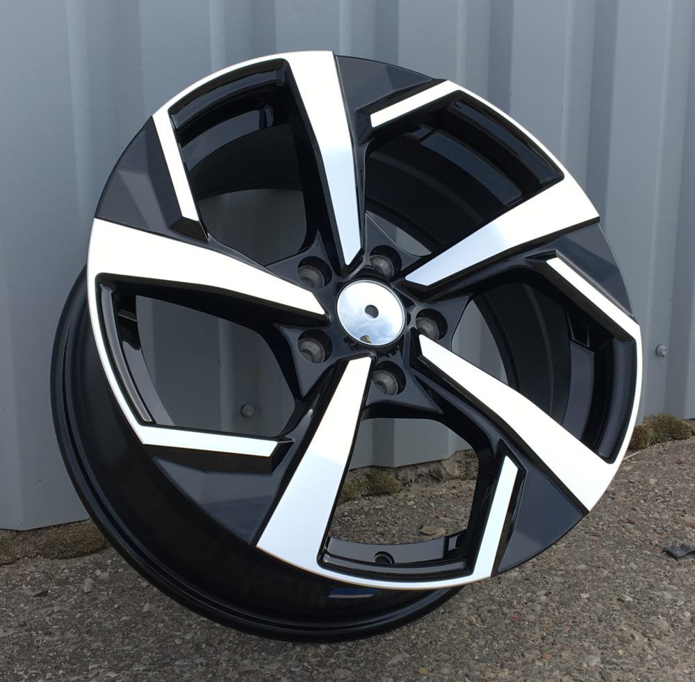  R16x6.5 5X114.3 ET 40 66.1 XE173 (BK5372) Black Polished (MB) For NISS (R) 6.5x16 ET40 5x114.3