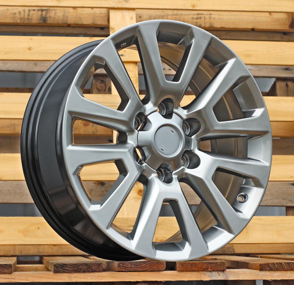 R18x7.5 6X139.7 ET 25 106.1 B1072 (BK5881) Hyper Black (HB) For TOYOT (K2) 7.5x18 ET25 6x139.7