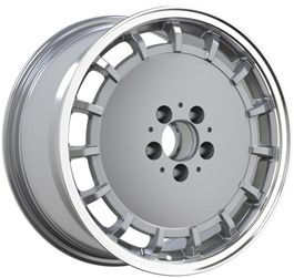 R17x8 5X112 ET 35 66.6 F3029 Silver+Polished Lip (SP) For MER (Z3) 8x17 ET35 5x112