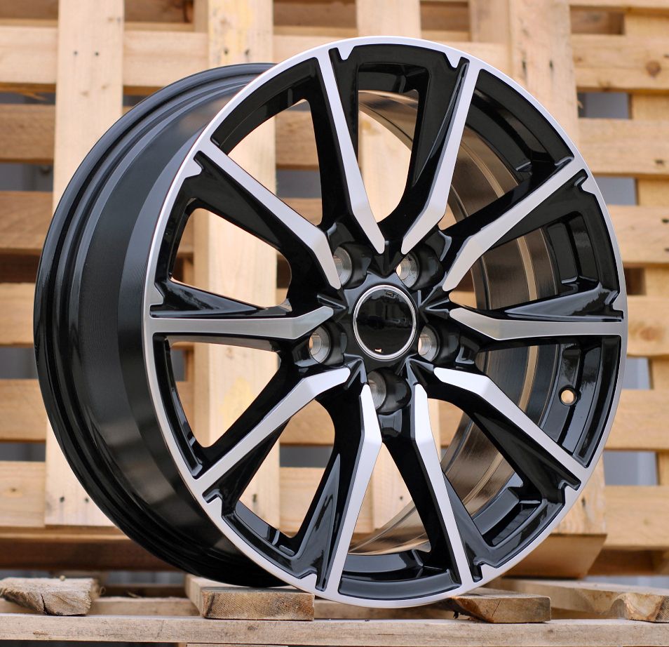  R17x7.5 5X114.3 ET 40 60.1 H3347F Black Polished (MB) For TOYOT (Z3) (HYBRID FORGED) 7.5x17 ET40 5x114.3