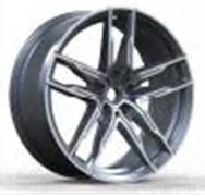  R20x9.5 5X112 ET 35 66.5 H3076F Black Polished (MB) For BMW (K8) (HYBRID FORGED Rear+Front) 9.5x20 ET35 5x112