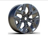 R20x8.5 5X112 ET 25 66.6 HF5220 Grey Polished (MG) For BMW (K3) (HYBRID FORGED Rear+Front) 8.5x20 ET25 5x112