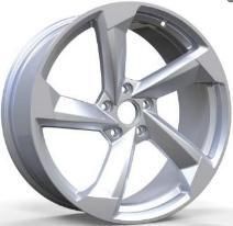  R20x8.5 5X112 ET 40 66.5 FBX390 Black Polished (MB) For AUD (K3) (HYBRID FORGED) 8.5x20 ET40 5x112