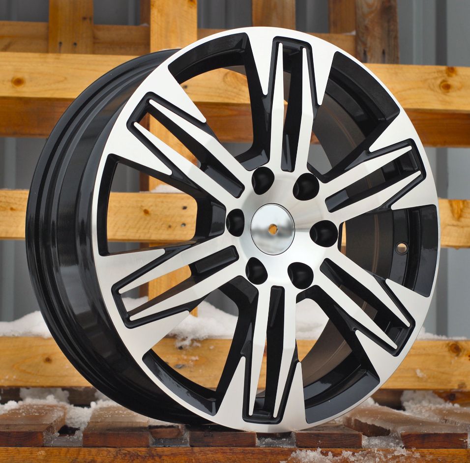  R17x6.5 6X120 ET 50 74.5 IN3606F Black Polished (MB) For FORD (K8) (HYBRID FORGED (max 1200kg)) 6.5x17 ET50 6x120