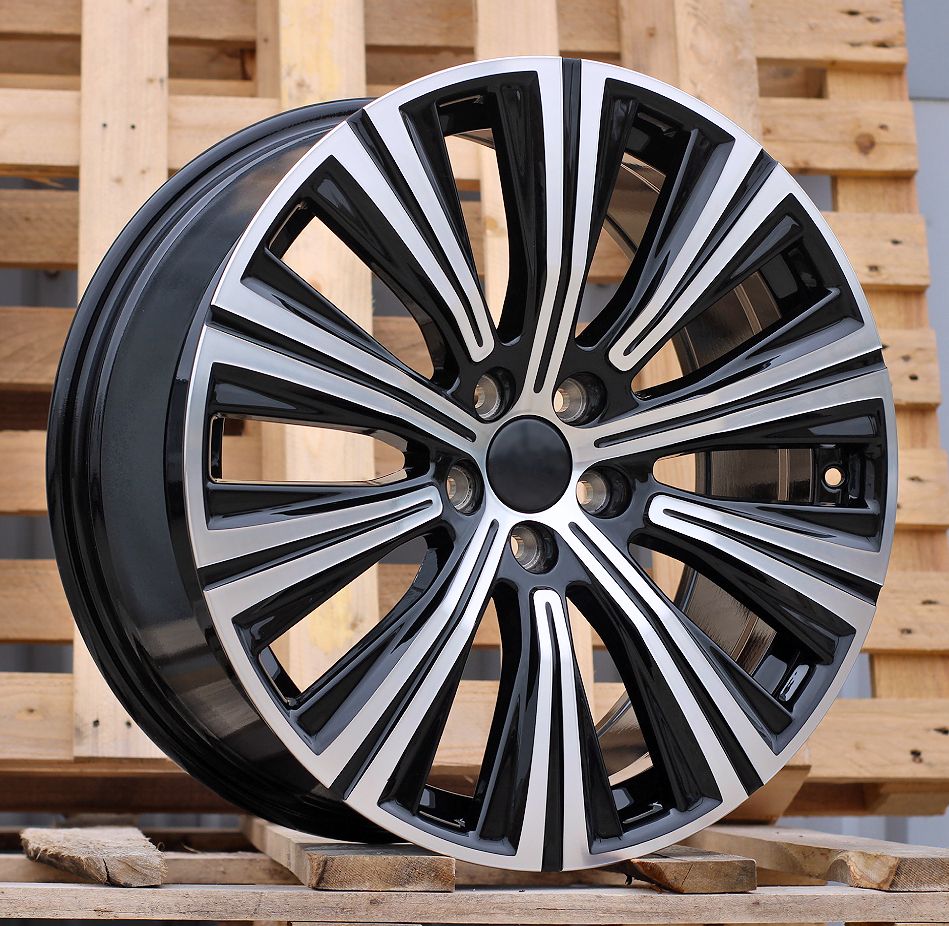  R19x8.5 5X108 ET 47 63.3 H3337F Black Polished (MB) For VOLVO (Z3) (HYBRID FORGED) 8.5x19 ET47 5x108