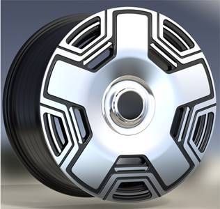  R22x10 5X130 ET 35 84.1 F3053 (BYF3053) Black Polished (MB) For MER (Z1) (HYBRID FORGED) 10x22 ET35 5x130