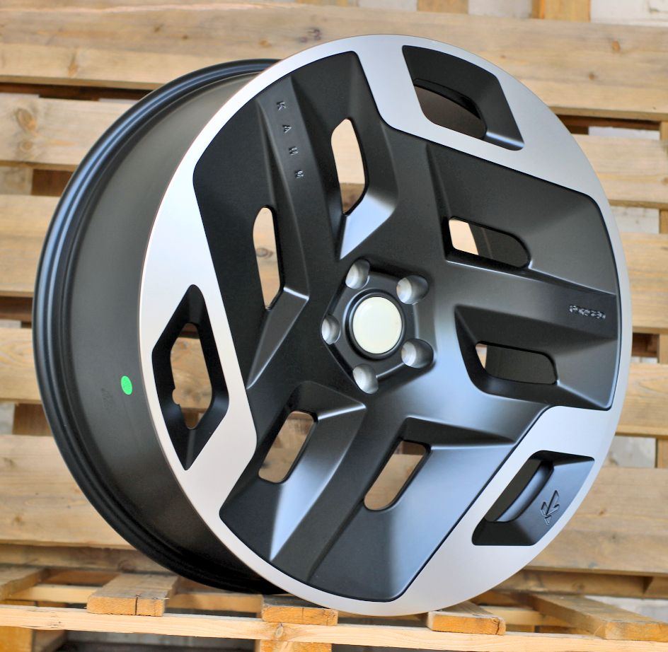  R23x9.5 5X120 ET 42.5 72.6 JT252 Black Polished Matt (MBM) For LAND (K7) 9.5x23 ET42.5 5x120