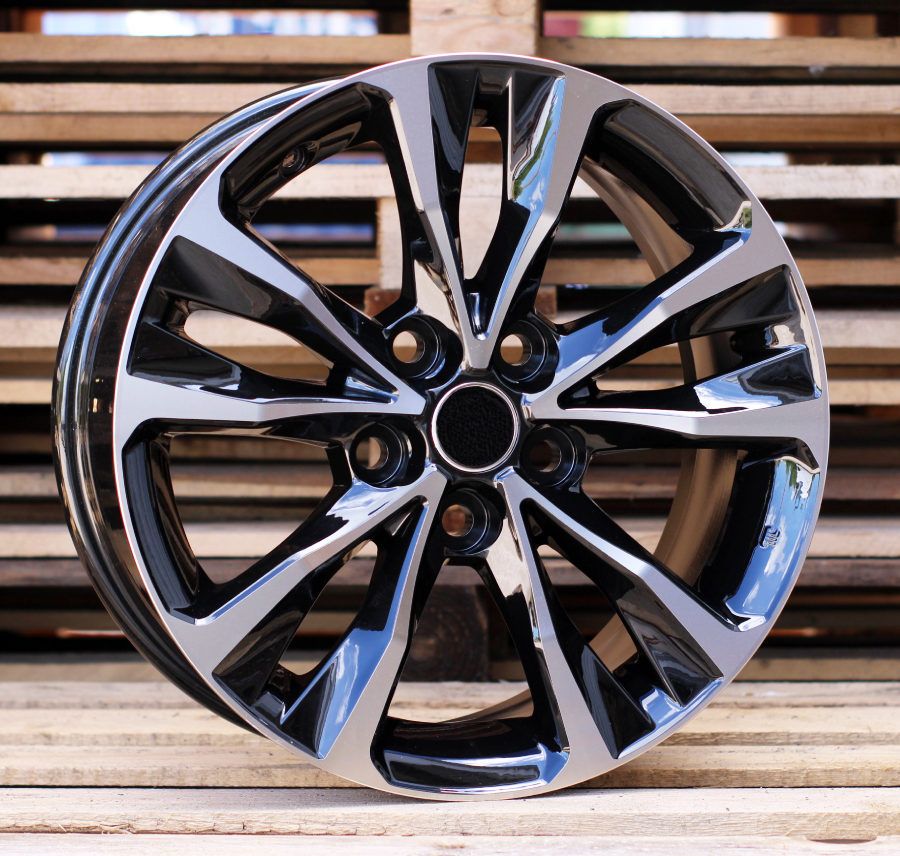  R17x7 5X114.3 ET 40 60.1 A5499 (BK5212) Black Polished (MB) For TOYOT (P) 7x17 ET40 5x114.3