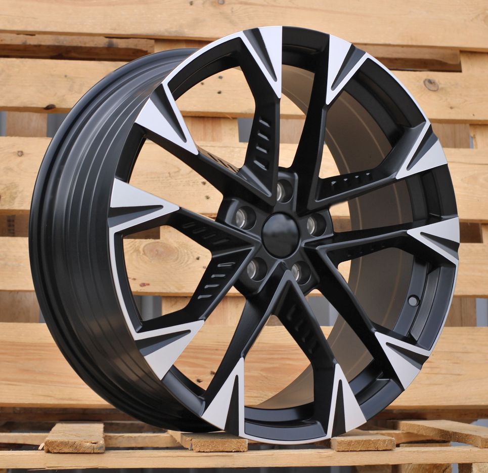  R18x8 5X112 ET 40 57.1 YF1150 Black Polished Half Matt (MBHM) For CUPRA (P1) (HYBRID FORGED) 8x18 ET40 5x112
