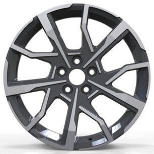R17x7 5X114.3 ET 38 60.1 YF1159 (A5911) Black Polished (MB) For TOYOT (P) 7x17 ET38 5x114.3