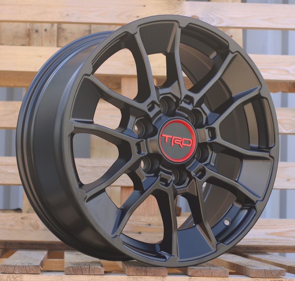 R18x8 6X139.7 ET 50 95.1 Y1202 Black Half Matt (BLHM) For TOYOT (P) 8x18 ET50 6x139.7